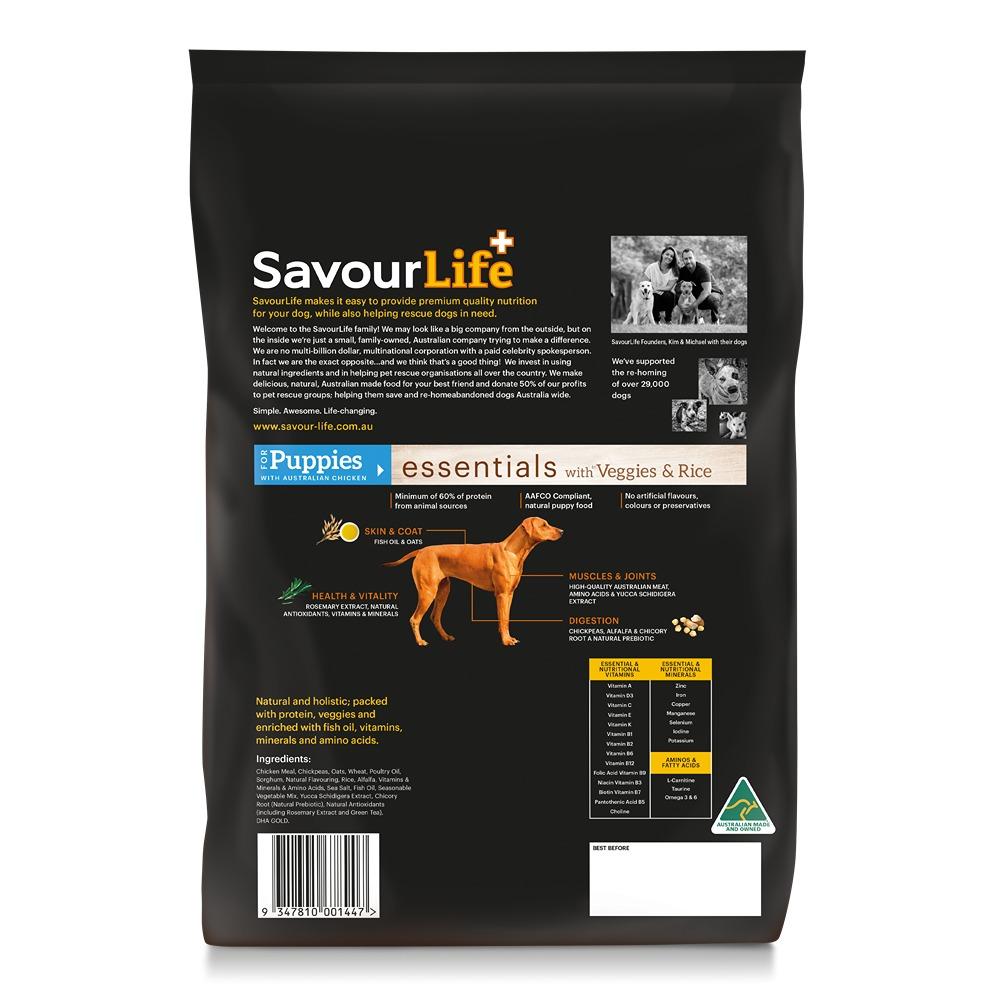 Savourlife Essentials Puppy Australian Chicken