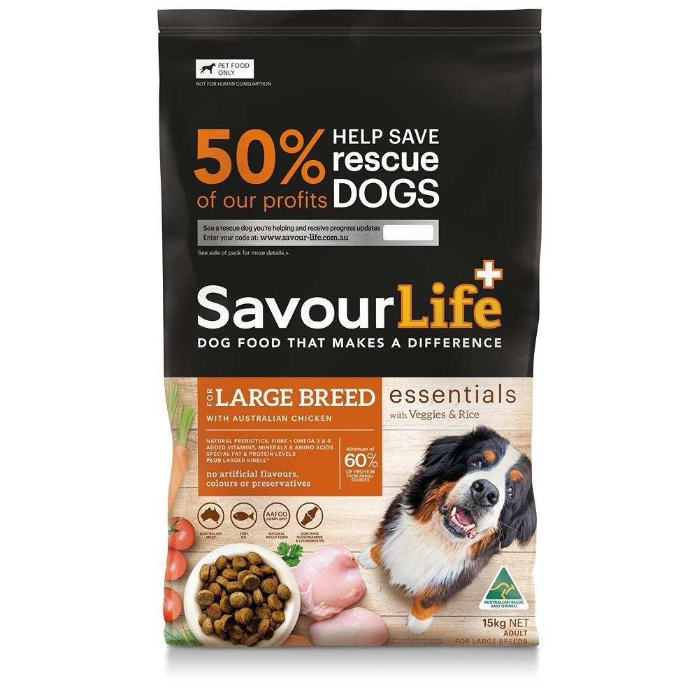 Savourlife Essentials Adult Large Breed Dog Food Chicken