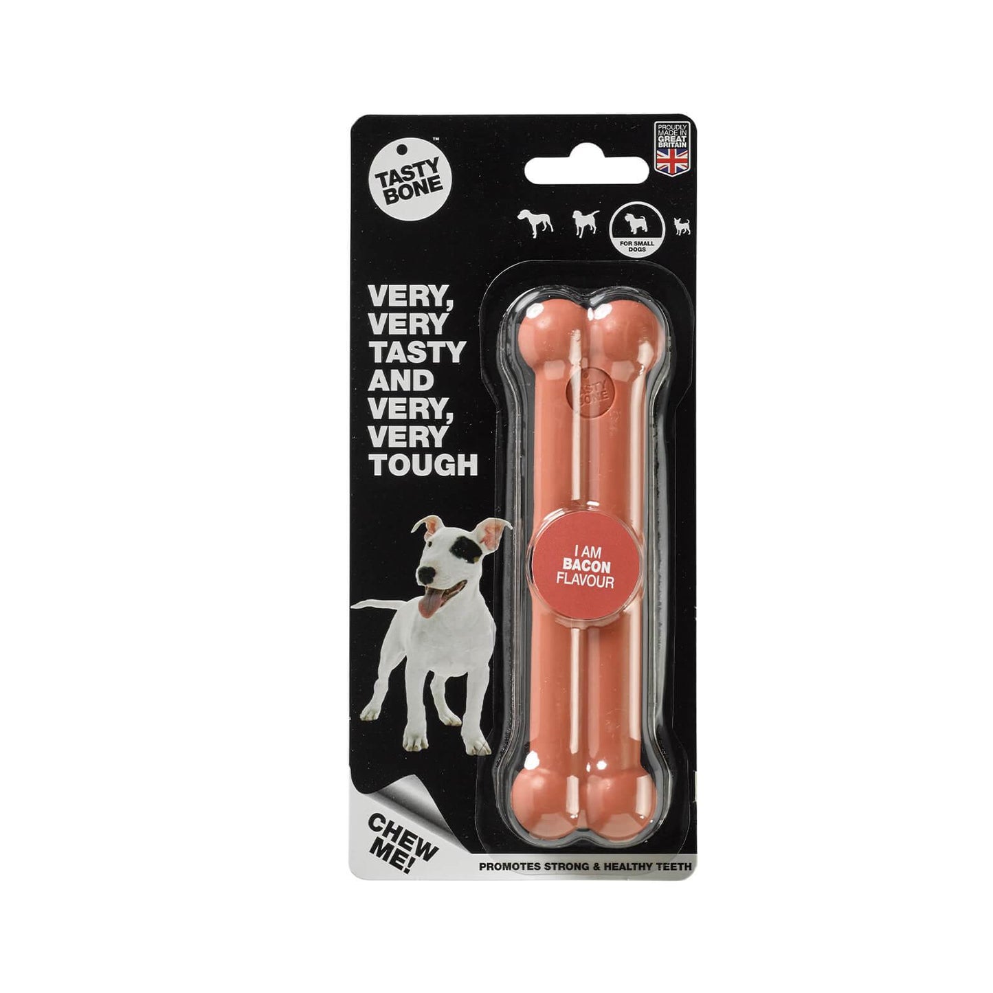 Tasty Bone Nylon Bacon Dog Toy