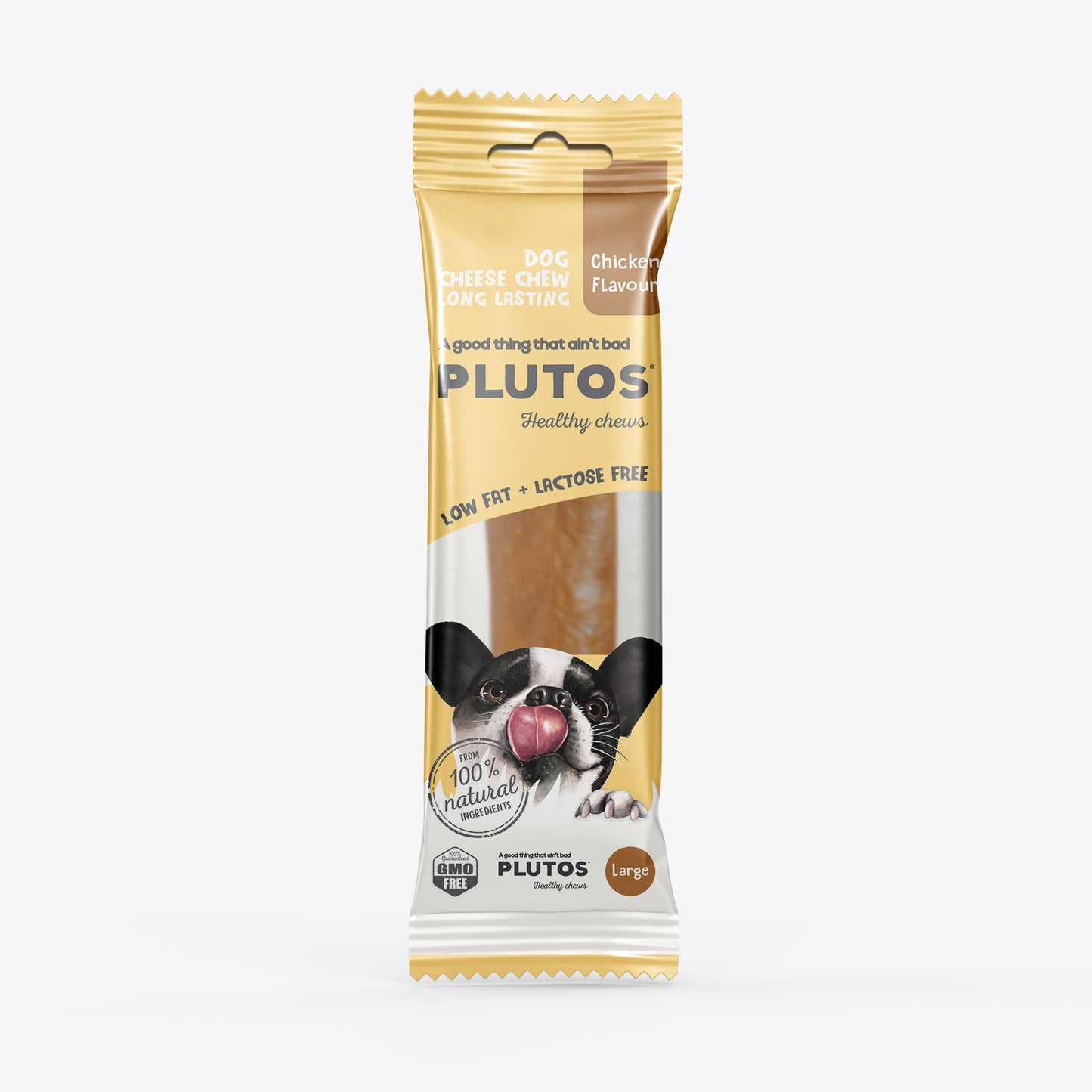 Plutos Cheese & Chicken Chew Dog Treat
