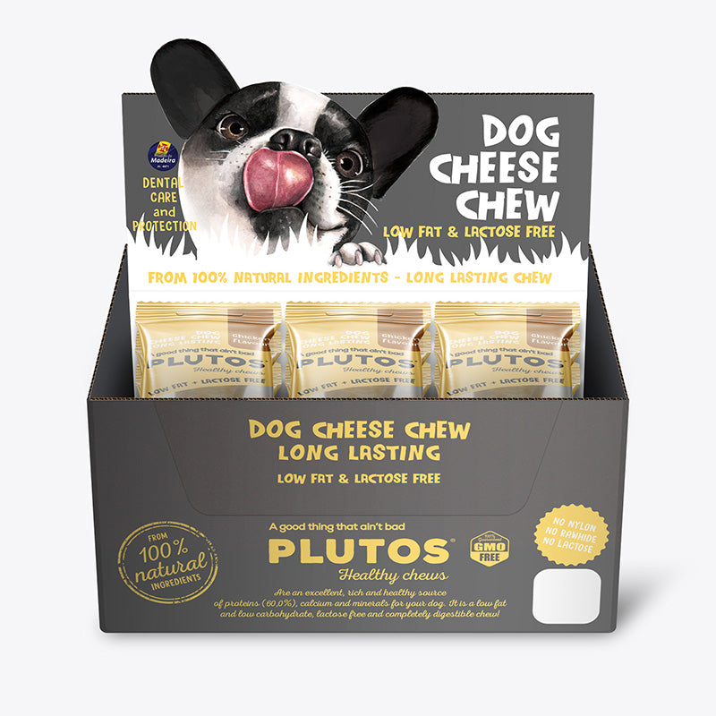 Plutos Cheese & Chicken Chew Dog Treat