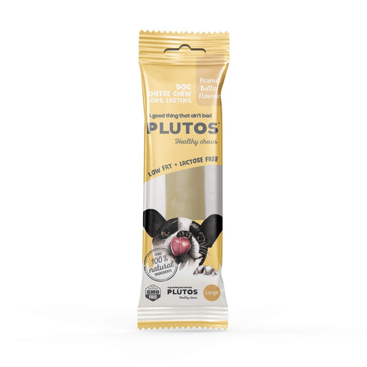 Plutos Cheese & Peanut Butter Dog Chew Treat