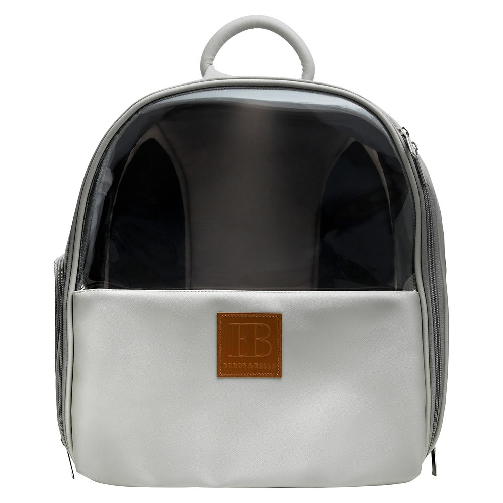Buddy & Belle Cat Backpack Grey Cat Carrier