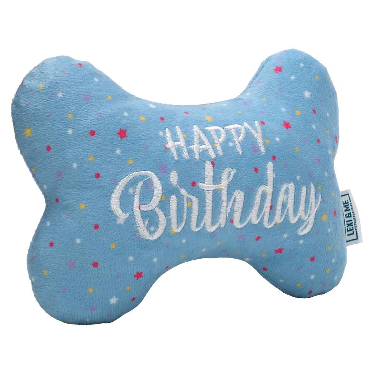 Lexi & Me Plush Toy Birthday Bone