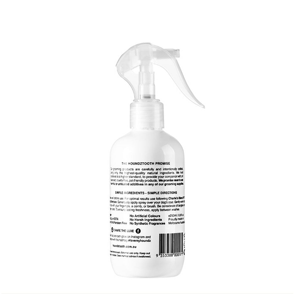 Houndztooth Charlie's Blend No.3 Dog Conditioning Spray & Deodoriser