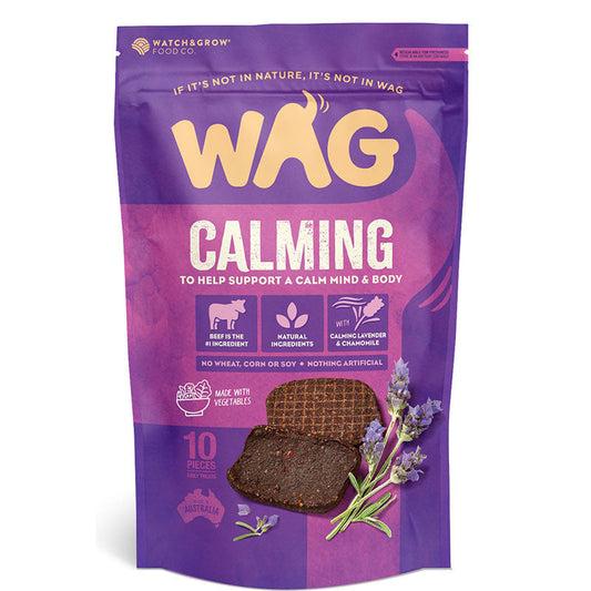 WAG Beef Jerky Calming Dog Treats