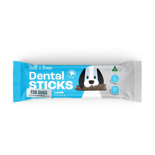 Bell & Bone Medium Breed Lamb Dental Sticks Dog Treats
