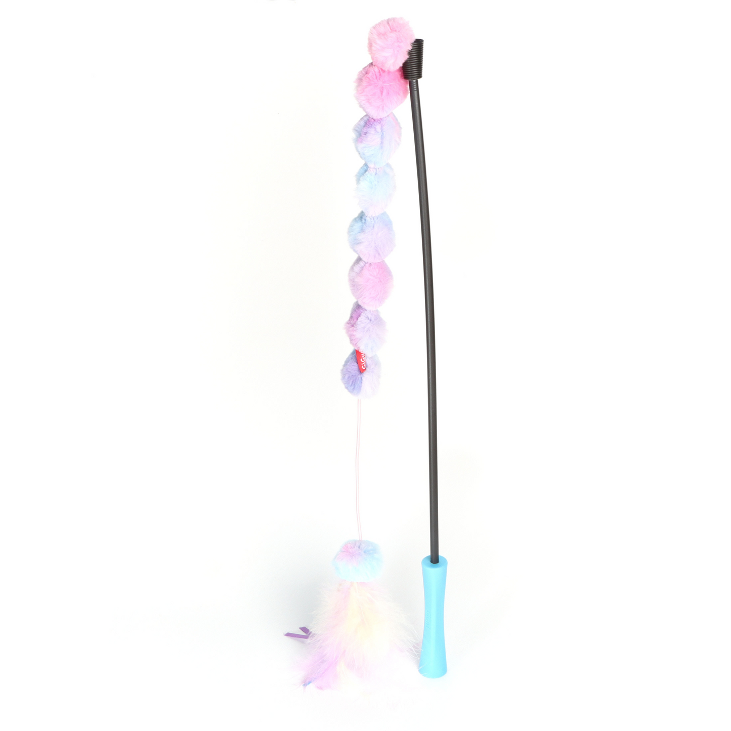 Gigwi Ice Cream Feather Teaser Wand Cat Toy