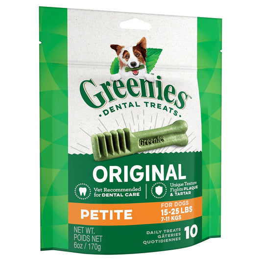 Greenies Petite Small Breed Original Dental Dog Treats