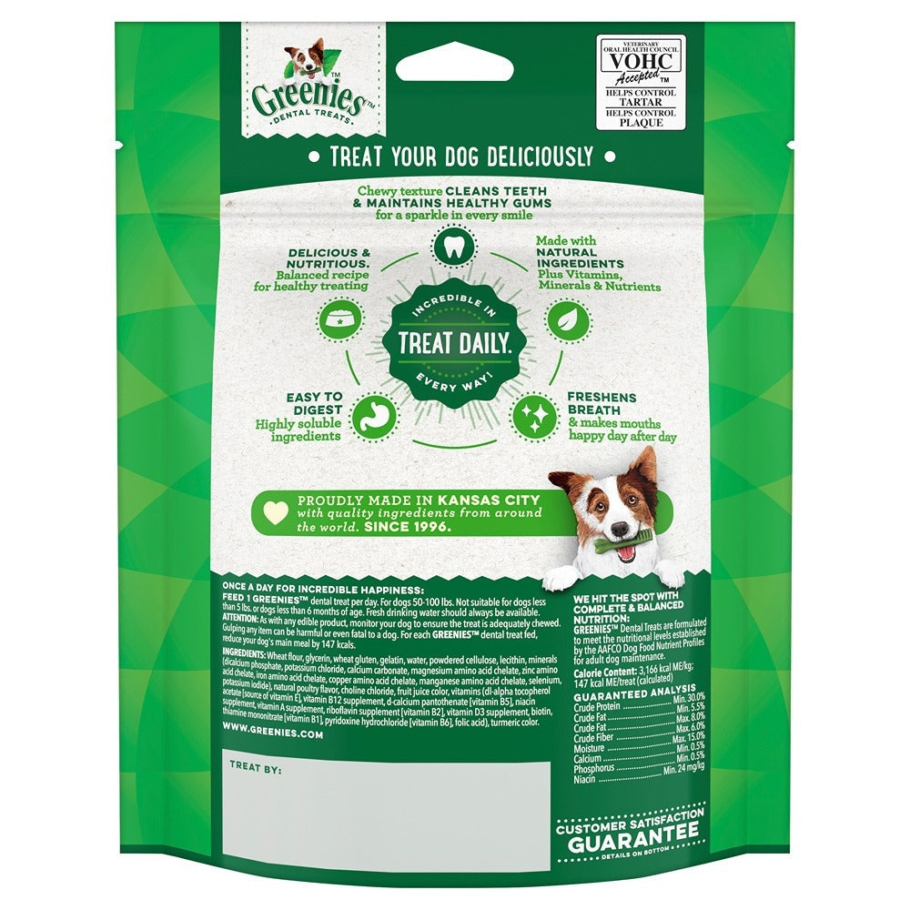 Greenies Large Breed Original Dental Dog Treats