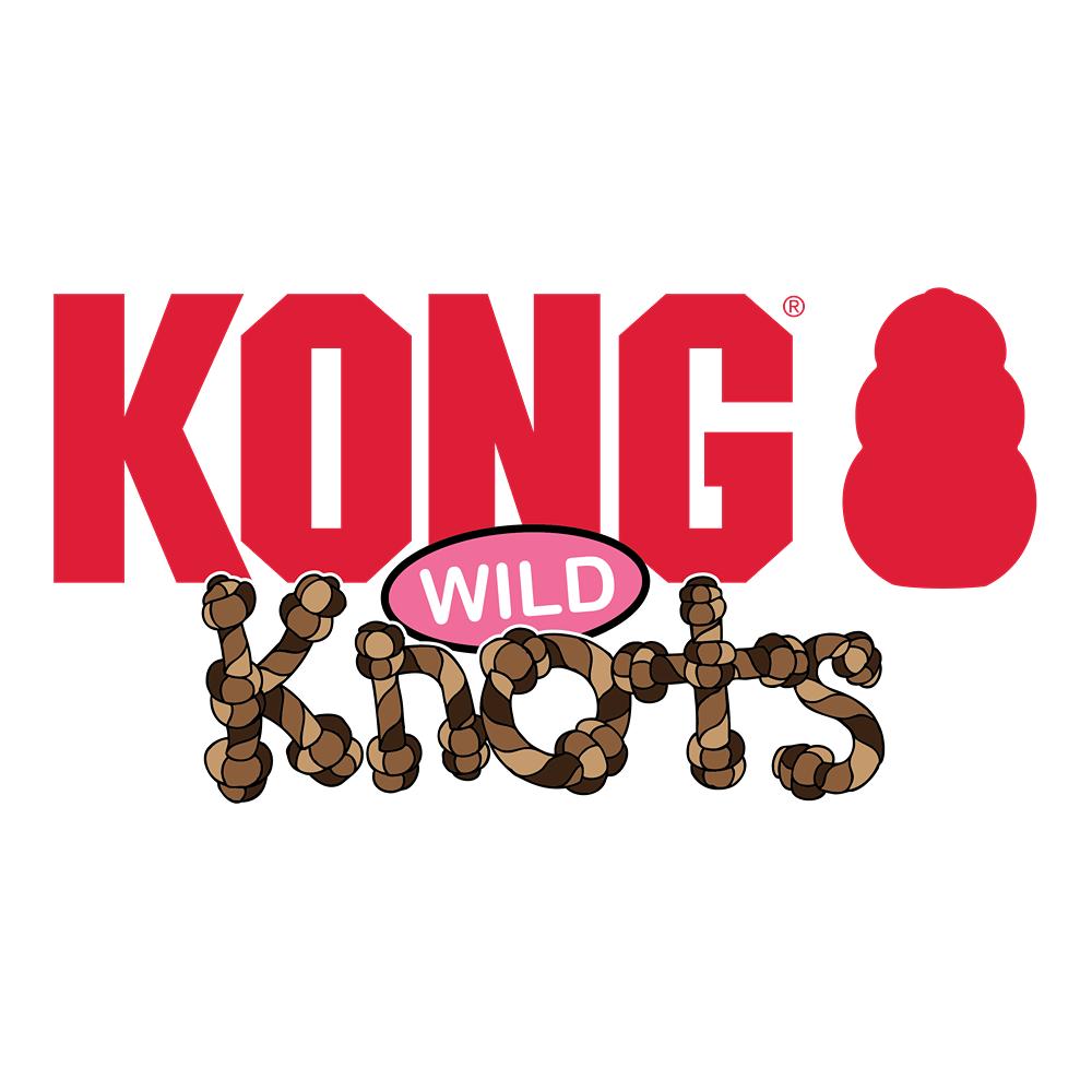 Kong Wild Knots Tiger Dog Toy