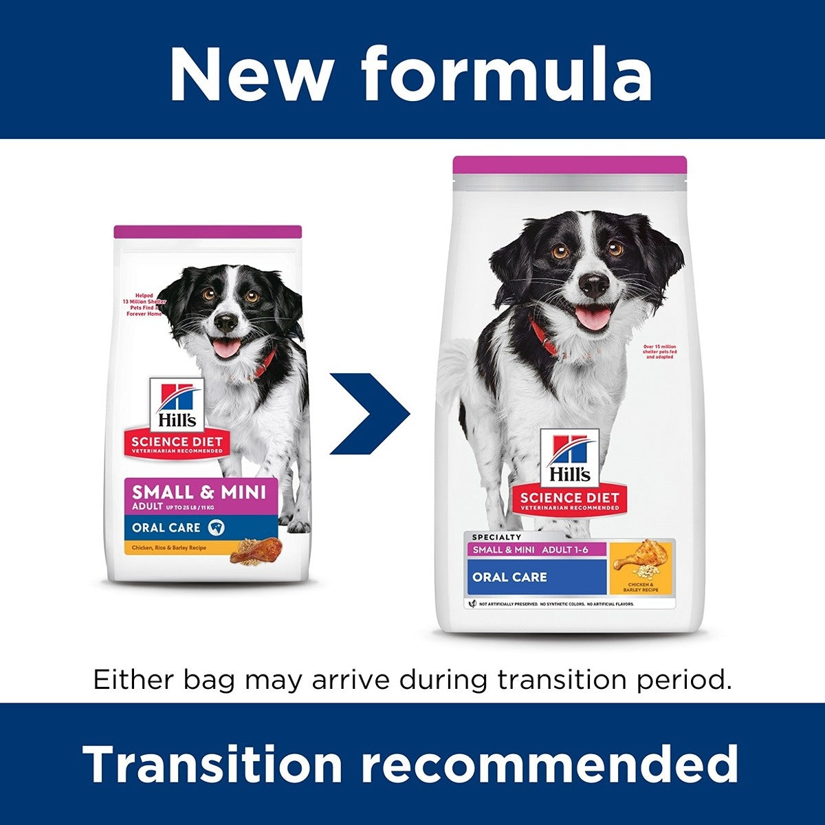 Hill's Science Diet Adult Oral Care Small & Mini Dry Dog Food