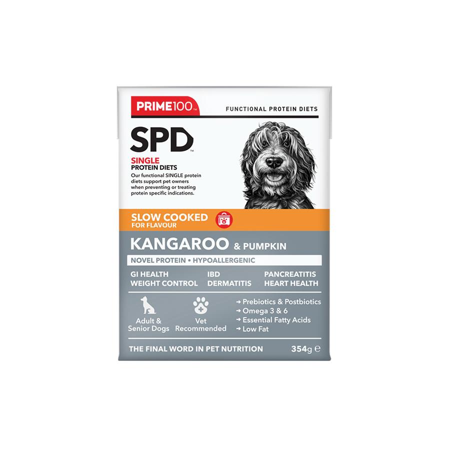 Prime100 SPD Slow Cooked Kangaroo & Pumpkin Wet Dog Food