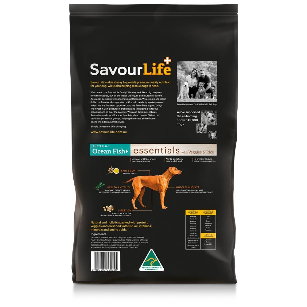 Savourlife Essentials Adult Dog Food Ocean Fish