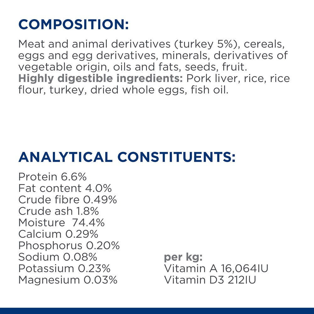 Hill's Prescription Diet I/D Digestive Care Turkey Wet Dog Food