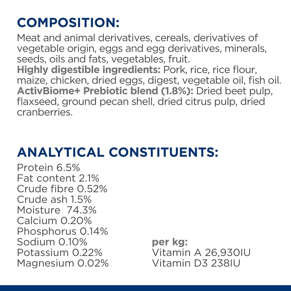 Hill's Prescription Diet I/D Digestive Care Low Fat Wet Dog Food