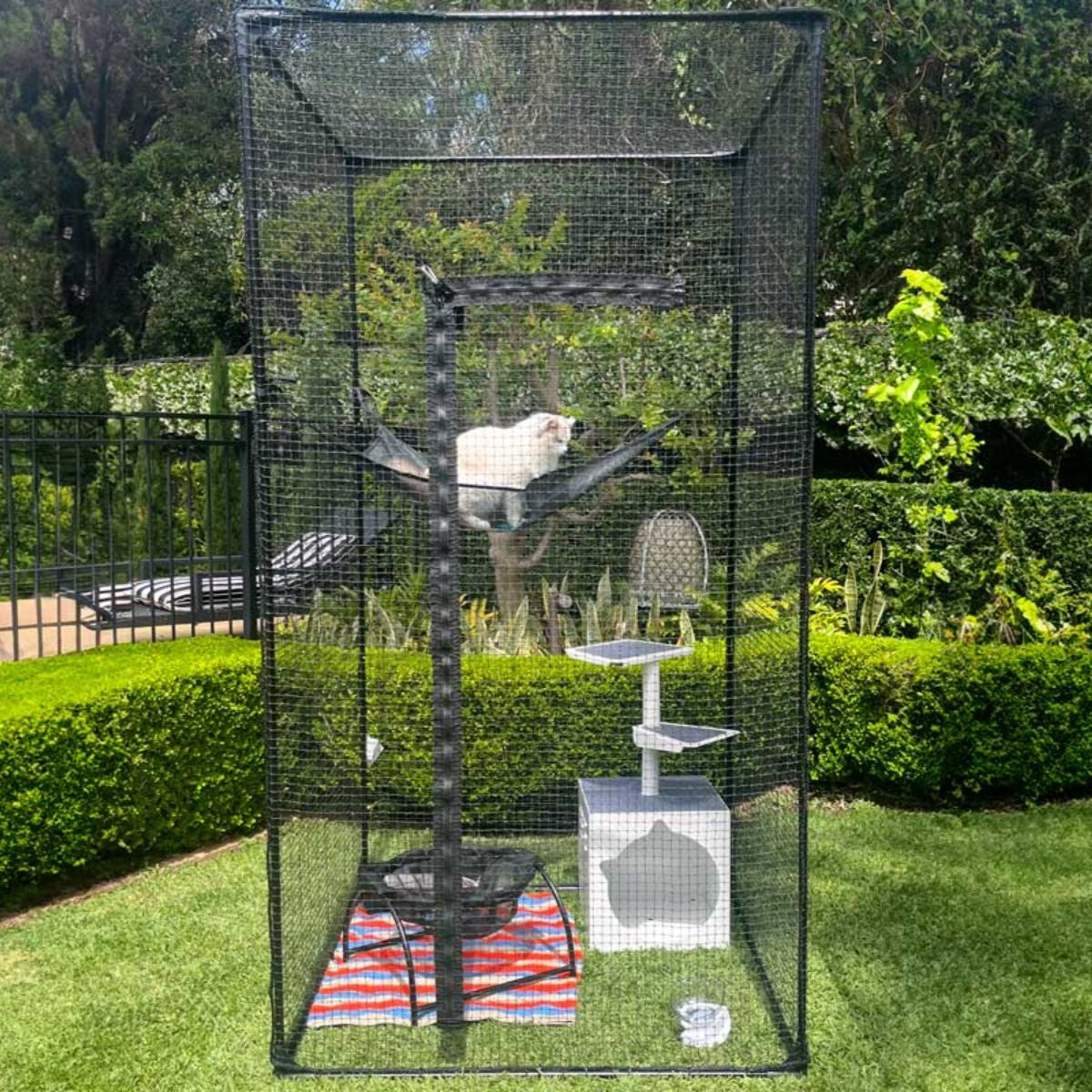 Catnets Peak Cat Enclosure 2.3m x 1.2m x 1.2m