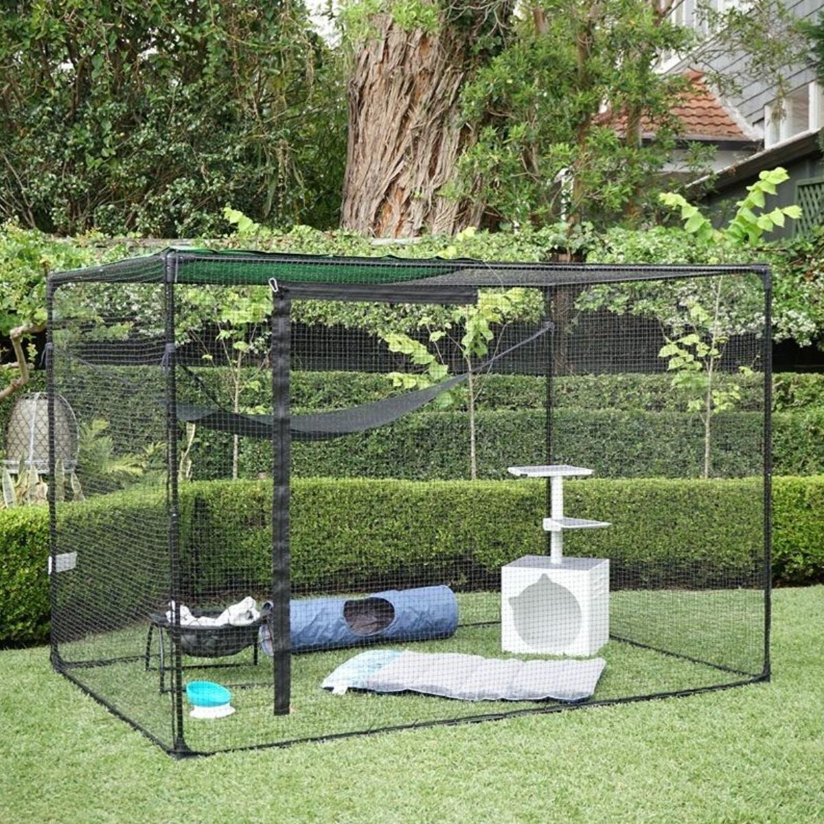 Catnets Fortress Cat Enclosure 1.7m x 1.7m x 2.5m