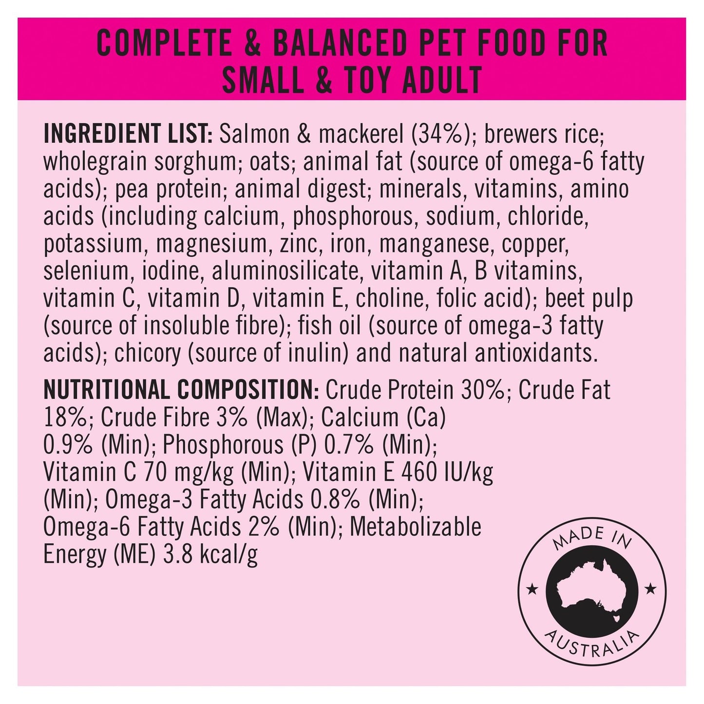 Pro Plan Small/Toy Breed Adult Sensitive Skin & Stomach Formula Dry Dog Food
