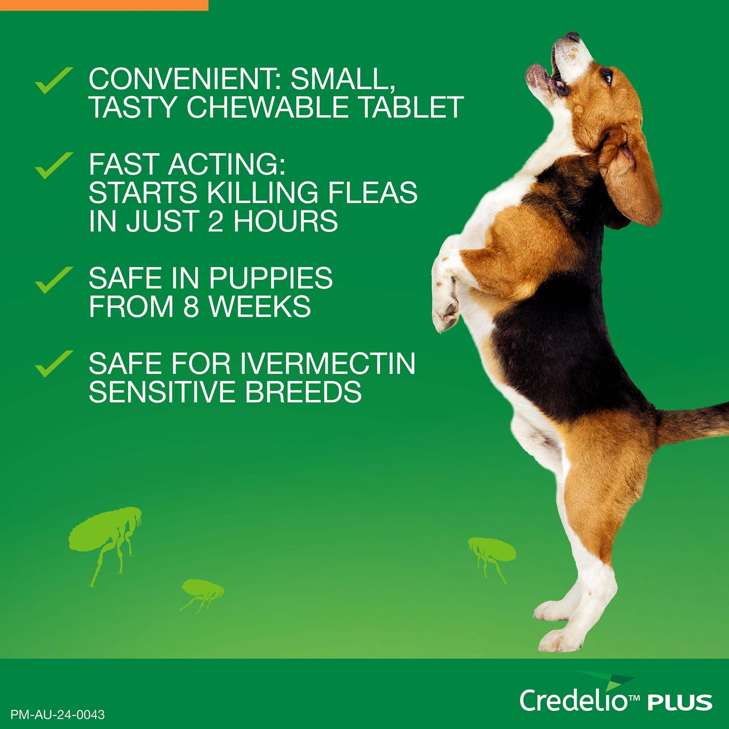Credelio Plus Chewable Tablets For Medium Dogs 5.5-11kg