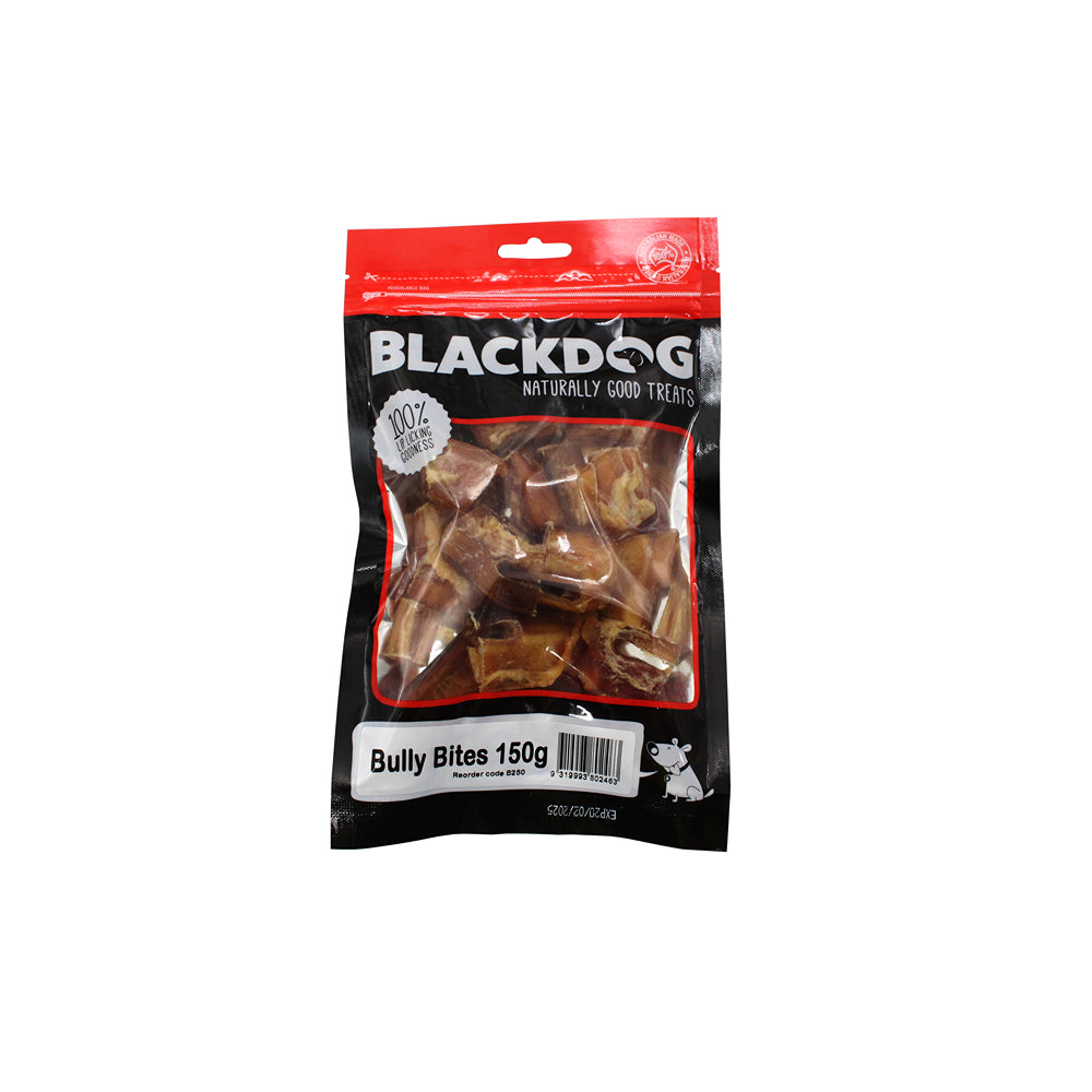 Black Dog Bully Bites Dog Treats