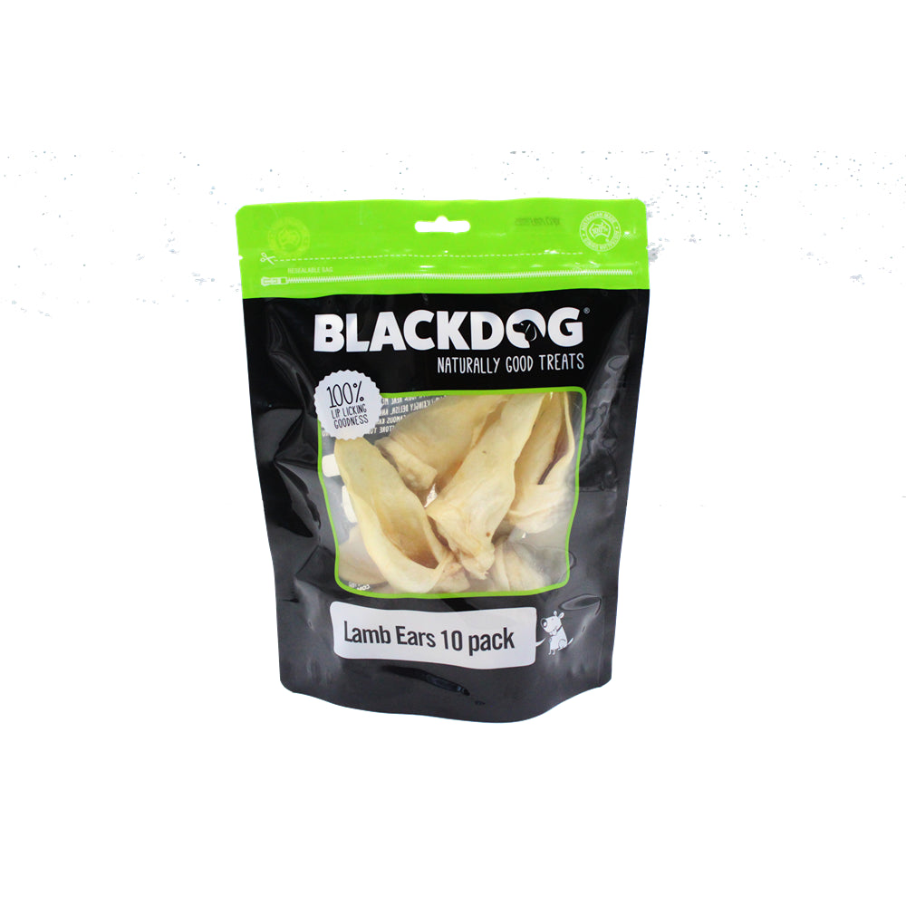 Black Dog Lamb Ears Dog Treats