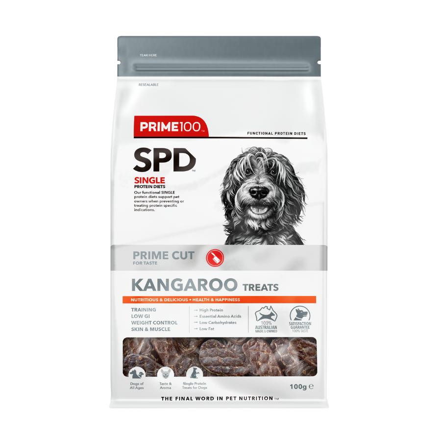 Prime100 SPD Prime Cut Kangaroo Dog Treats
