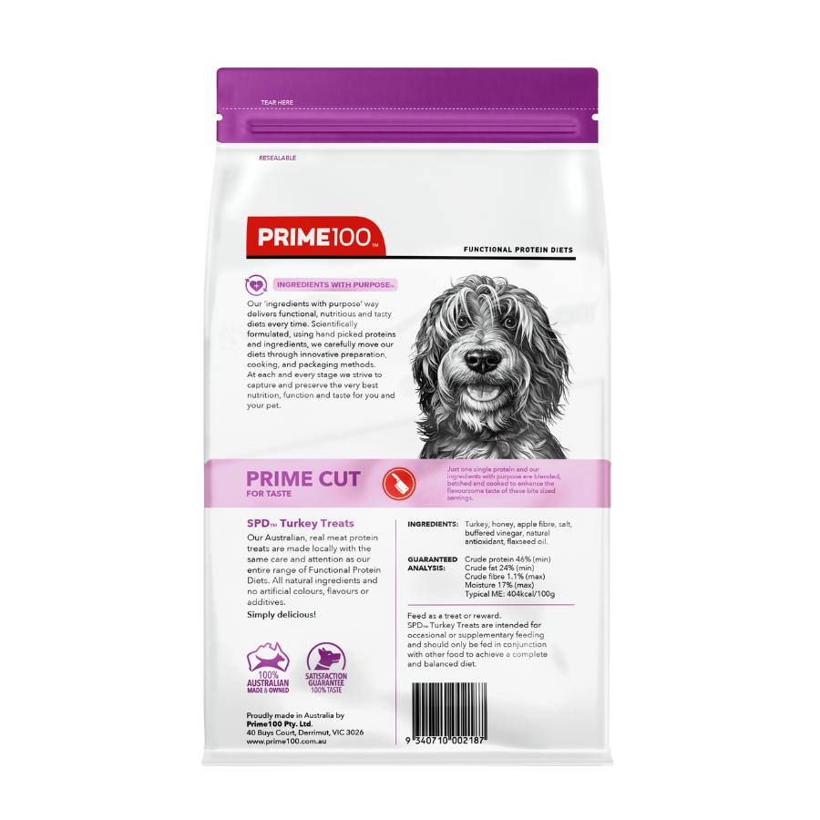 Prime100 SPD Prime Cut Turkey Dog Treats