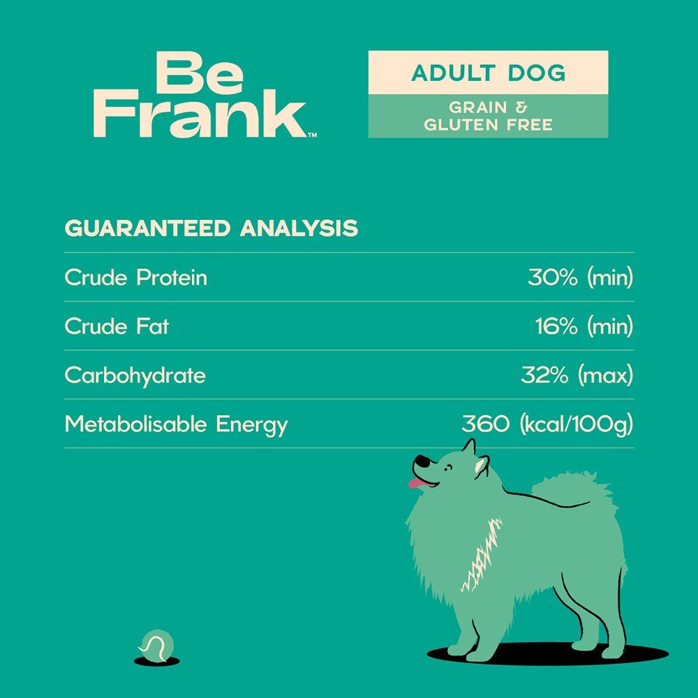Be Frank Grain Free Duck & Turkey Dry Dog Food