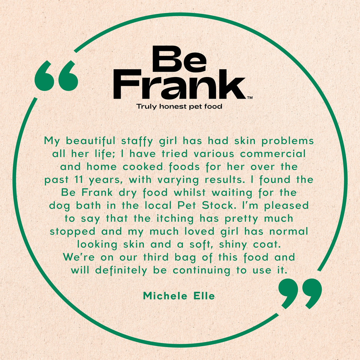 Be Frank Adult Grain Free Duck & Turkey Dry Dog Food