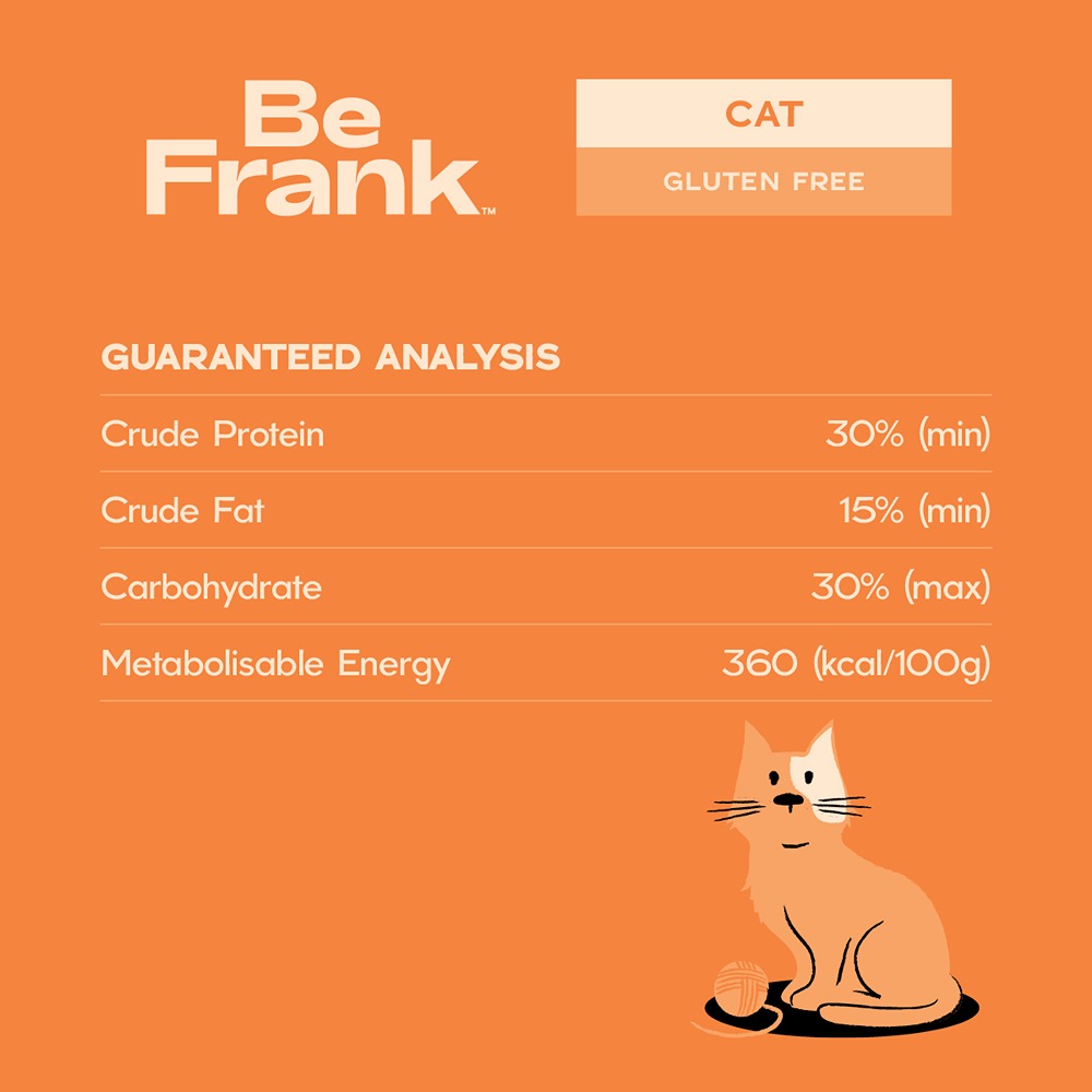 Be Frank Kangaroo & Turkey Dry Cat Food