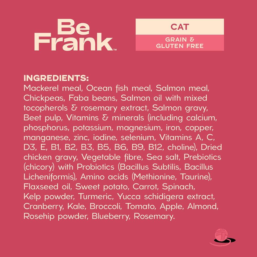 Be Frank Grain Free Mackerel & Salmon Dry Cat Food