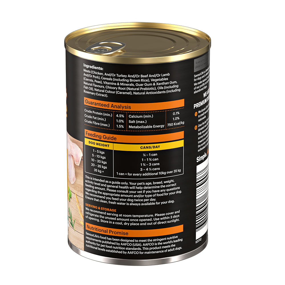 SavourLife Essentials Chicken with Vegetables & Rice 400g