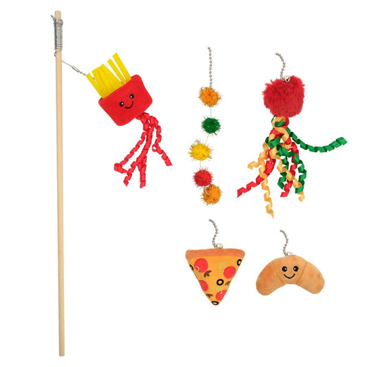 Lexi & Me 5 in 1 Cat Teaser Wand Food