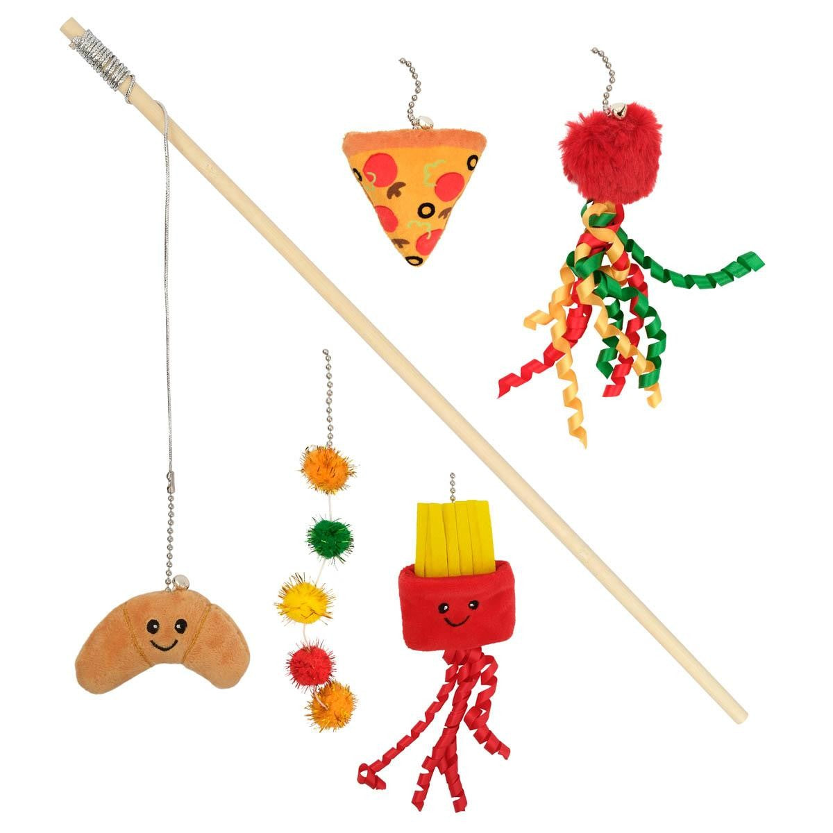 Lexi & Me 5 in 1 Cat Teaser Wand Food
