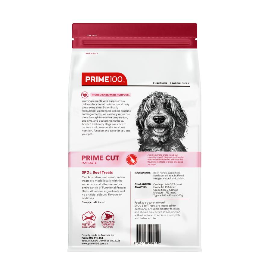 Prime100 SPD Prime Cut Beef Dog Treats