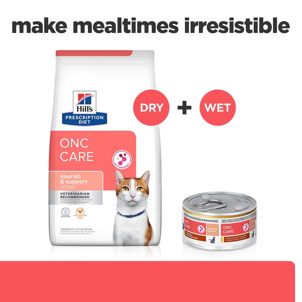 Hill's Prescription Diet ONC Care Dry Cat Food