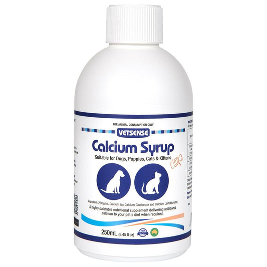 Vetsense Calcium Syrup Dog & Cat Supplement