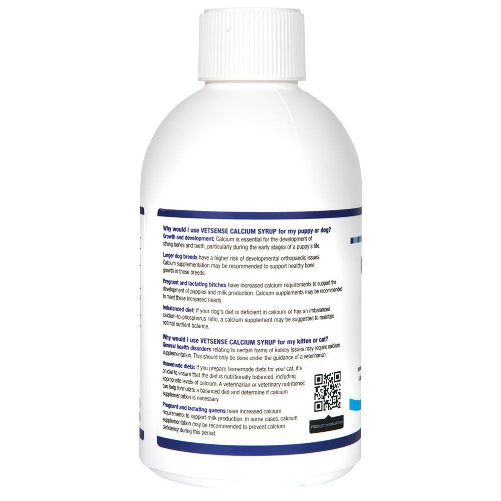 Vetsense Calcium Syrup Dog & Cat Supplement