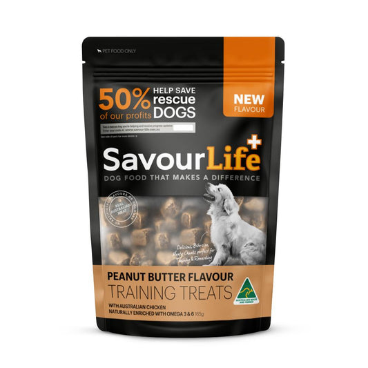 SavourLife Peanut Butter Training Dog Treats 165g
