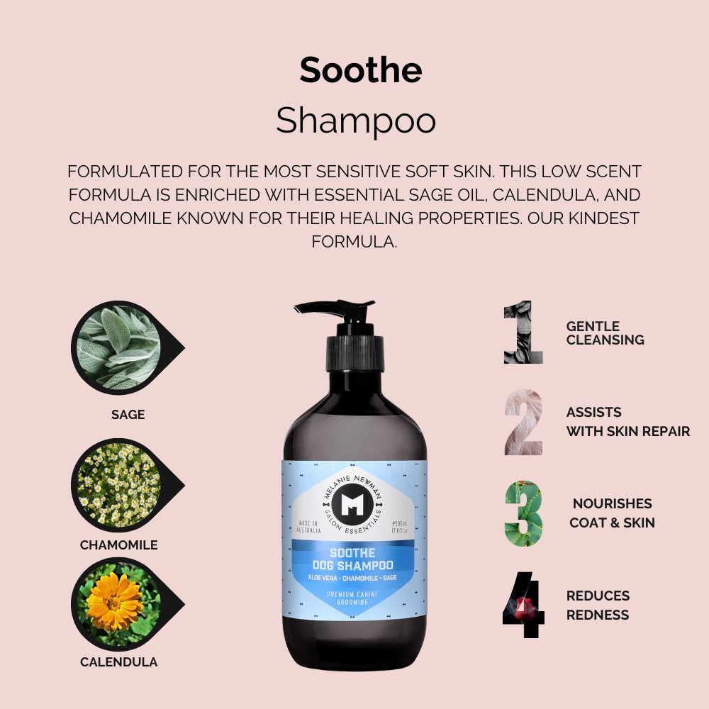Melanie Newman Soothe Dog Shampoo
