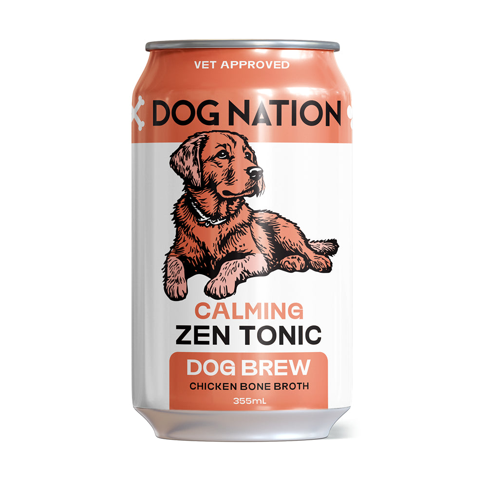 Dog Nation Dog Beer Calming Chicken Bone Broth Dog Treats