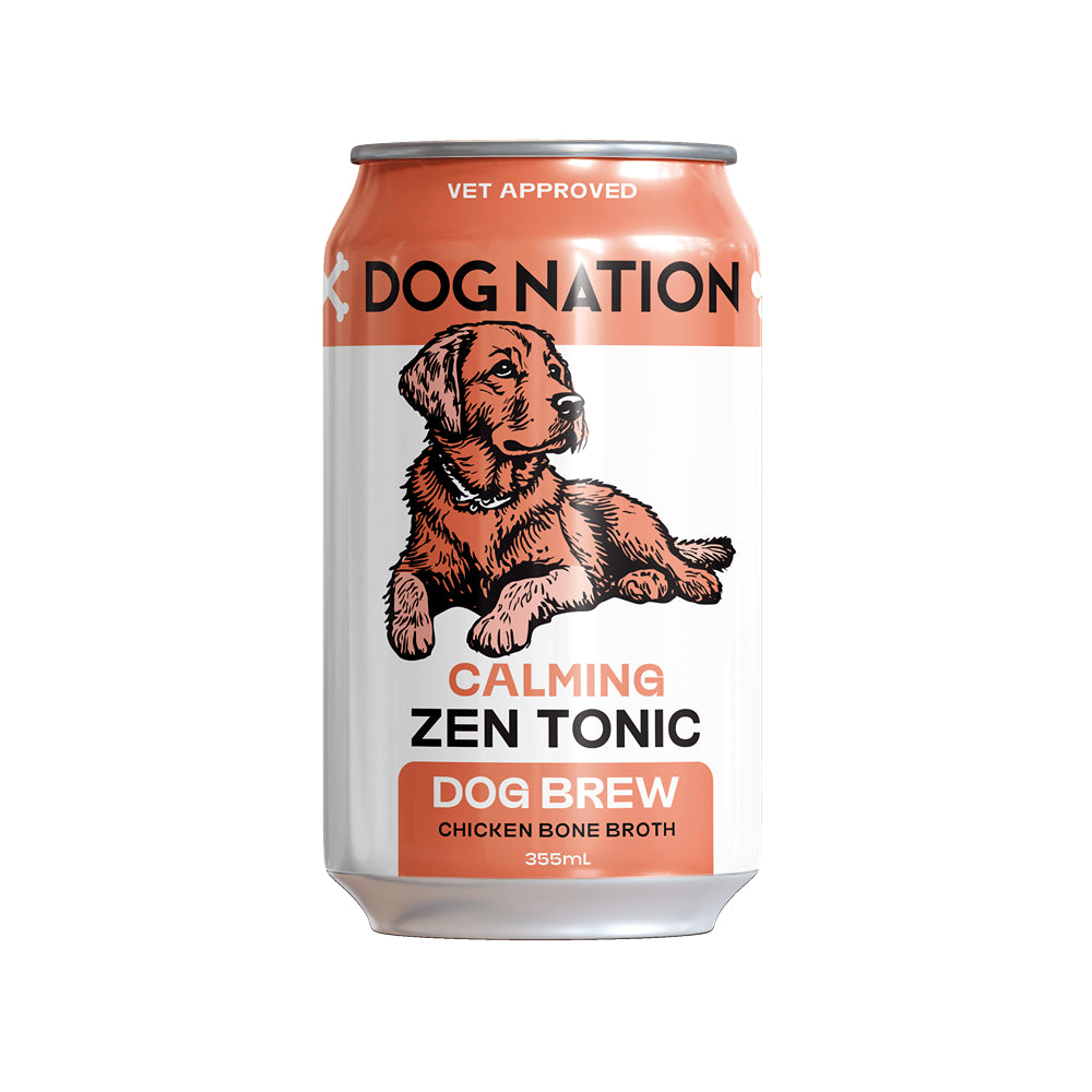 Dog Nation Dog Beer Calming Chicken Bone Broth Dog Treats