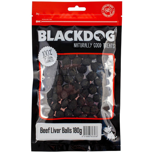 Blackdog Beef Liver Balls Dog Treats