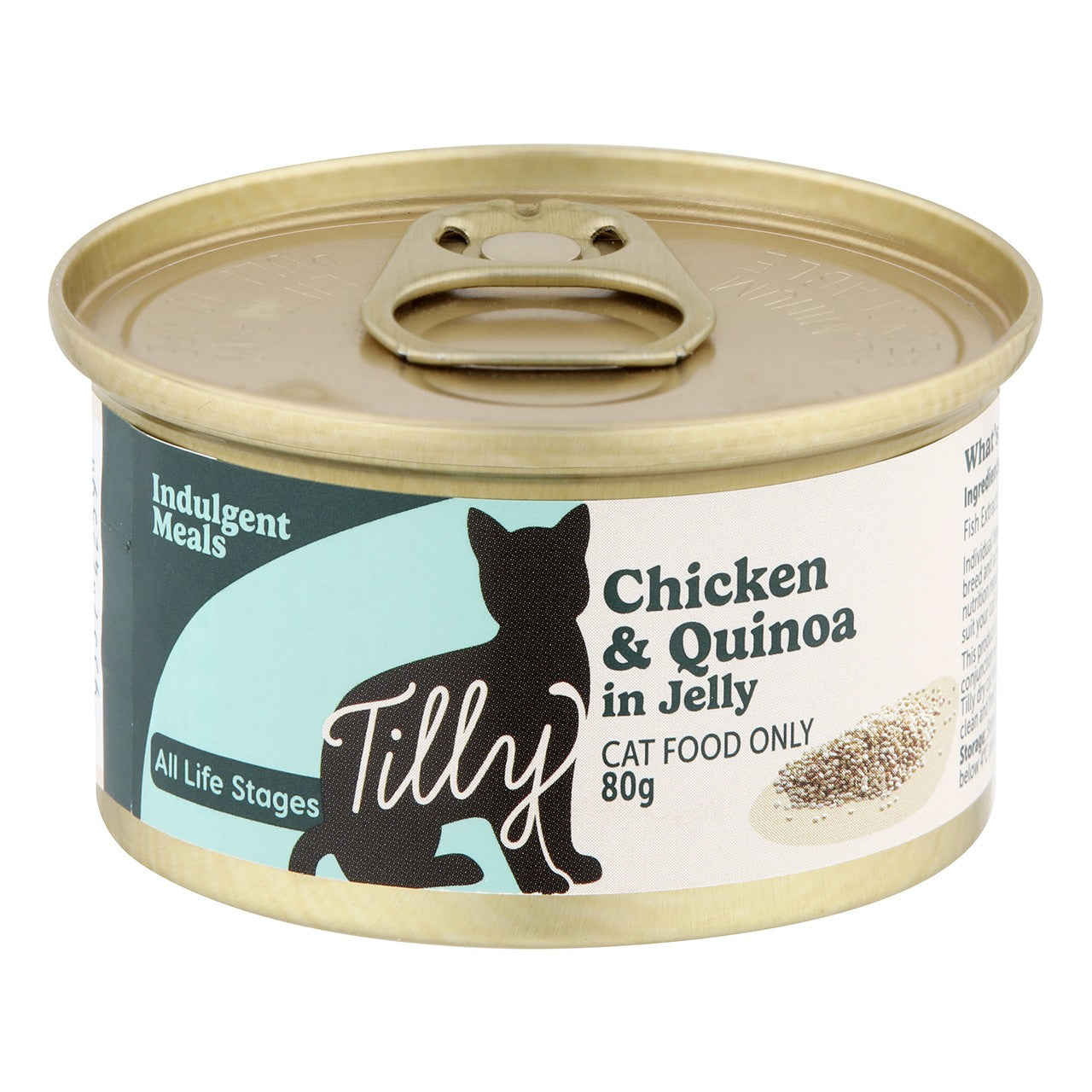Tilly Indulgent Meals Chicken & Quinoa in Jelly Wet Cat Food 80g