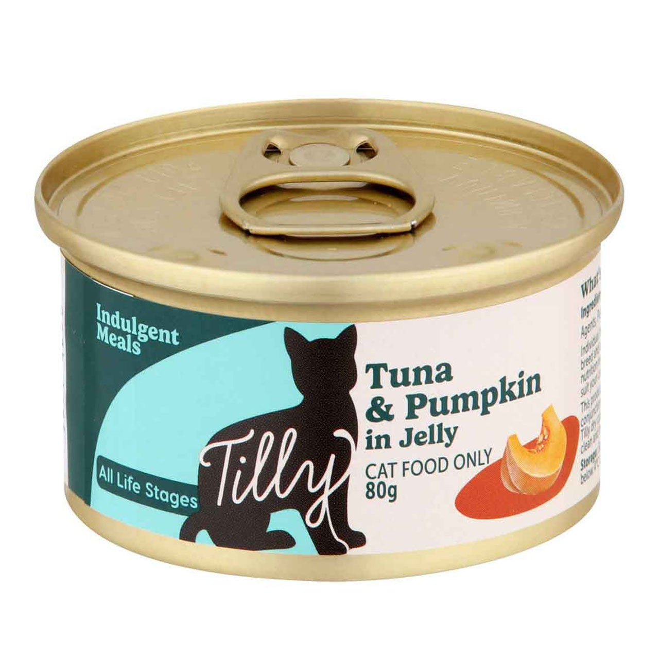 Tilly Indulgent Meals Tuna & Pumpkin in Jelly Wet Cat Food 80g