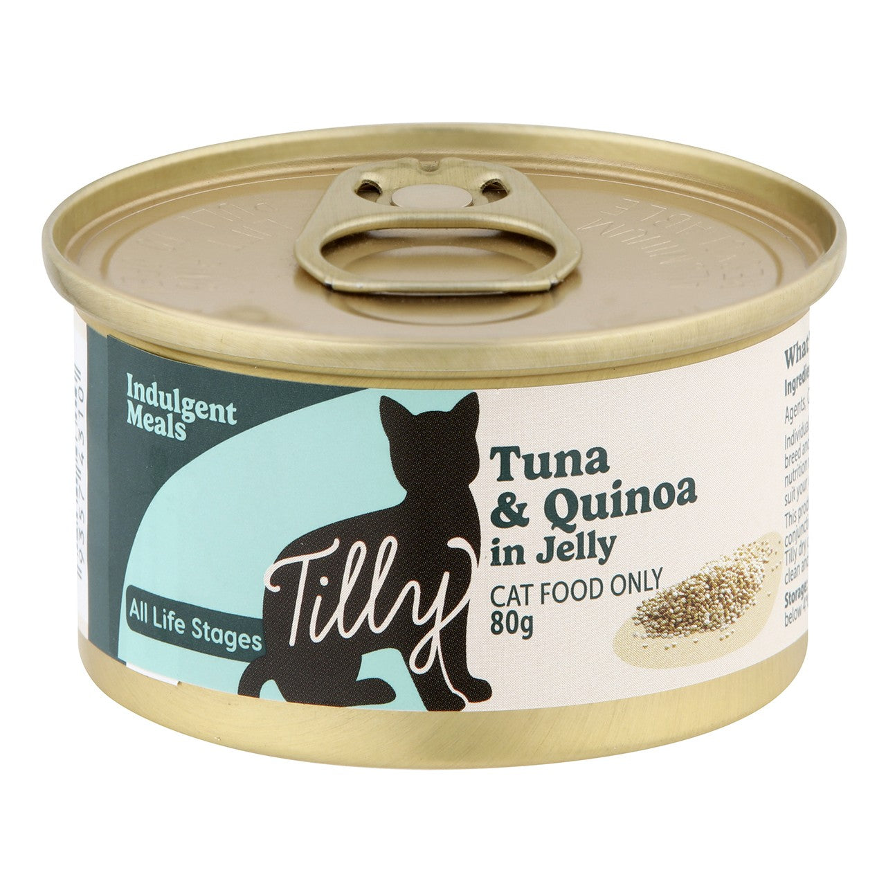 Tilly Indulgent Meals Tuna & Quinoa in Jelly Wet Cat Food 80g