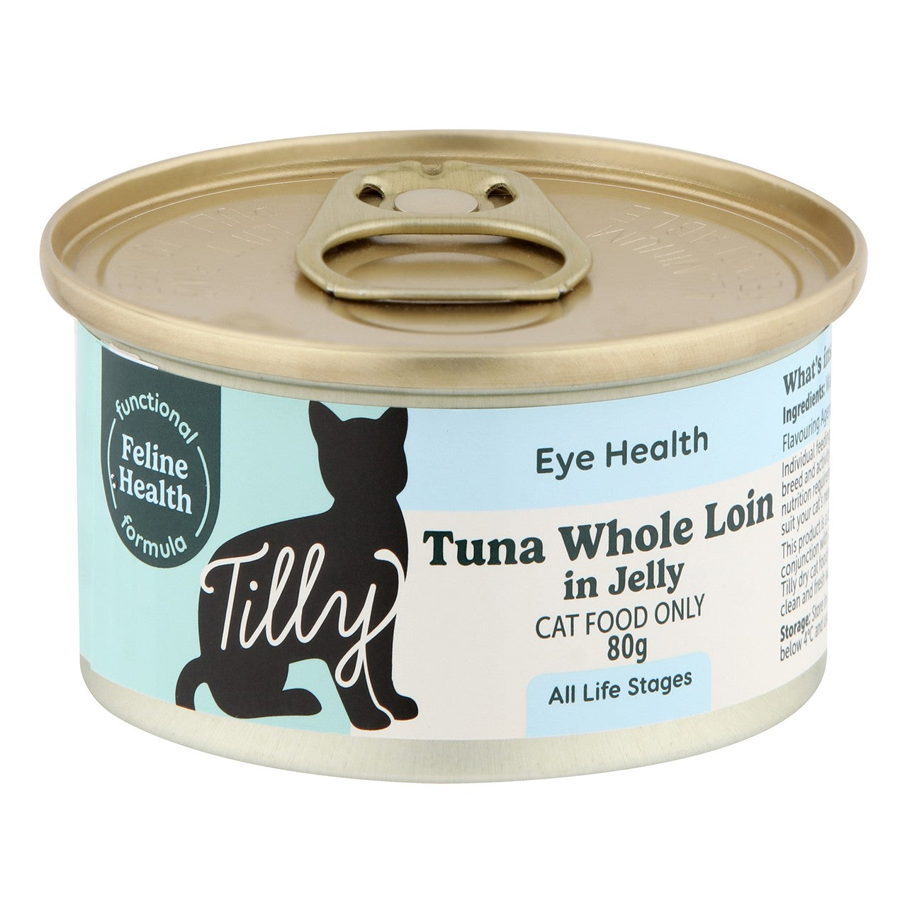 Tilly Functional Formula Eye Health Tuna in Jelly Wet Cat Food 80g