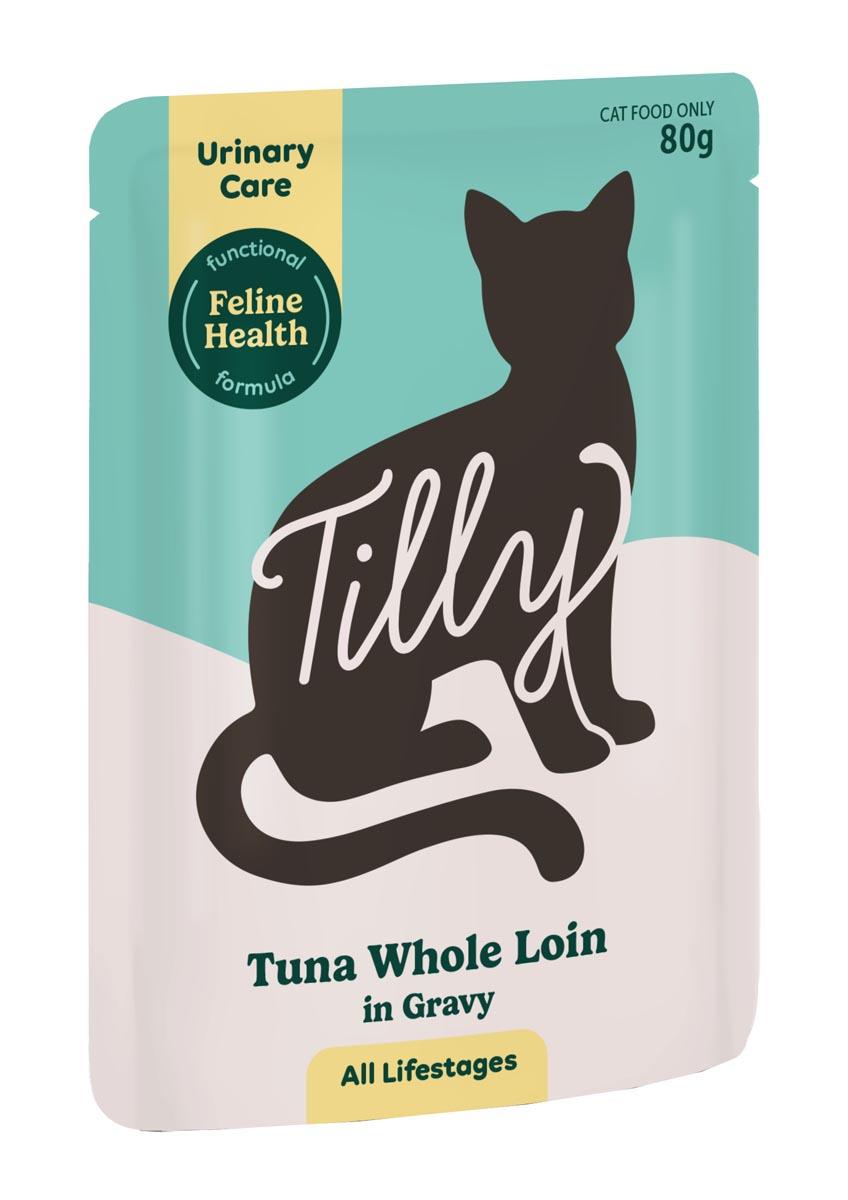 Tilly Functional Formula Urinary Care Tuna Whole Loin in Gravy Wet Cat Food 80g
