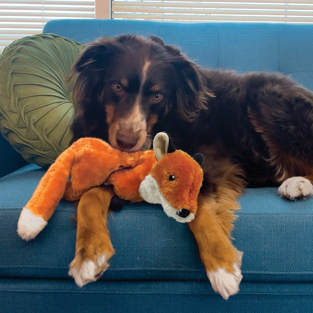 Kong Wild Low Stuff Fox Dog Toy